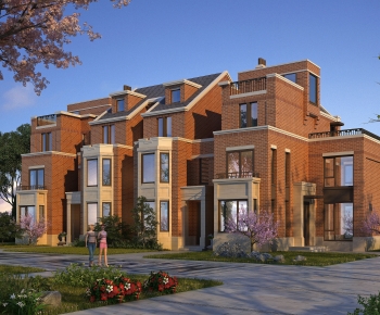 European Style Double Townhouse-ID:576410067