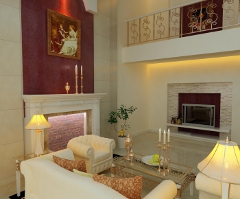 European Style A Living Room-ID:794153937