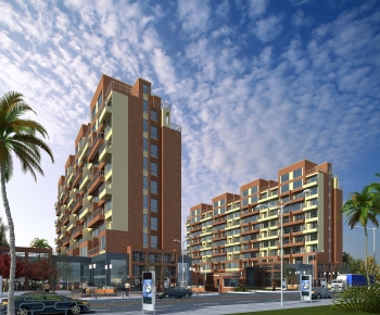 Modern Residential Building-ID:400548934