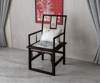 New Chinese Style Lounge Chair-ID:937544114