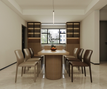Modern Dining Room-ID:735631071