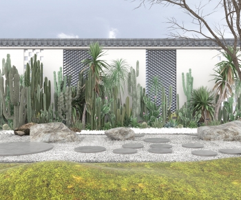 New Chinese Style Courtyard/landscape-ID:835445882
