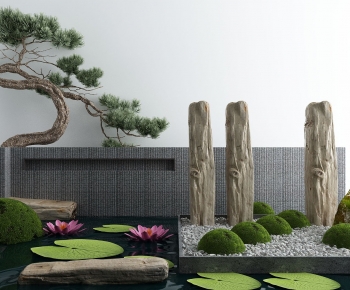 新中式假山水景园艺小品-ID:510010715