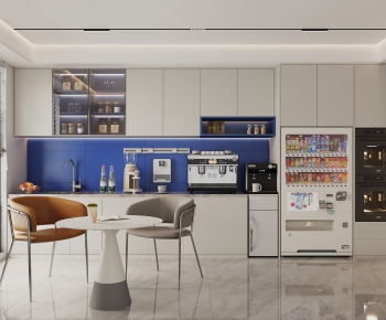 Modern Office Tea Room-ID:232340101