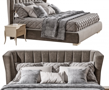 Modern Double Bed-ID:811253074