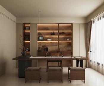 New Chinese Style Tea House-ID:515057099
