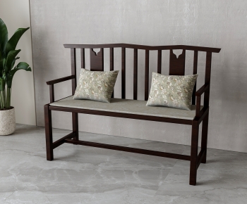 New Chinese Style Lounge Chair-ID:775477892