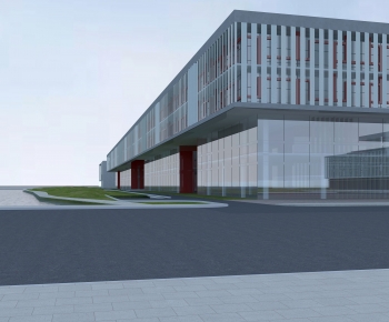 Modern Appearance Of Commercial Building-ID:396753077