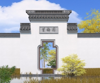 Chinese Style Door-ID:334141025