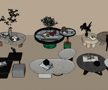 现代茶几组合-ID:708395968