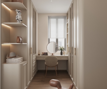 French Style Clothes Storage Area-ID:423326028