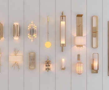 New Chinese Style Wall Lamp-ID:899482975