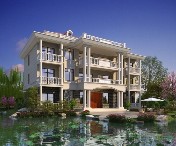 European Style Detached Villa-ID:570336102