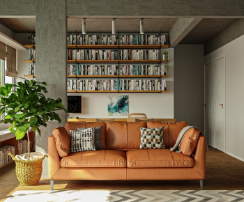 Nordic Style A Living Room-ID:684535032