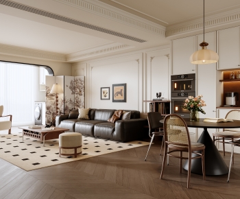 French Style A Living Room-ID:162818918