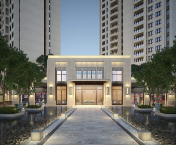 Modern Residential Building-ID:229480987