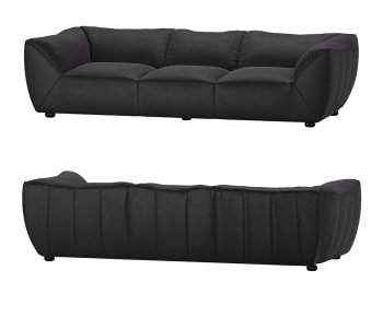 Modern Three-seat Sofa-ID:740853075