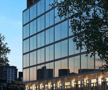 Modern Appearance Of Commercial Building-ID:182379964