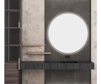 Modern Bathroom Cabinet-ID:924628022