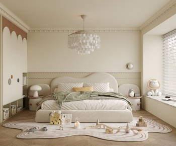 French Style Girl's Room Daughter's Room-ID:955369953