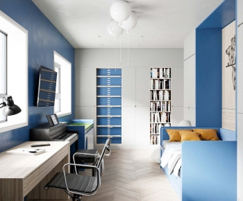 Modern Boy's Room And Son's Room-ID:766813992