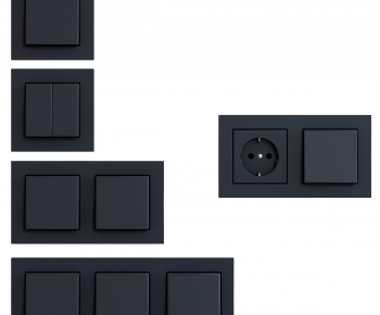 Modern Switch Socket Panel-ID:123851061