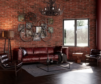 American Style Sofa Combination-ID:912175898
