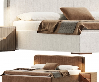 Modern Double Bed-ID:500528825