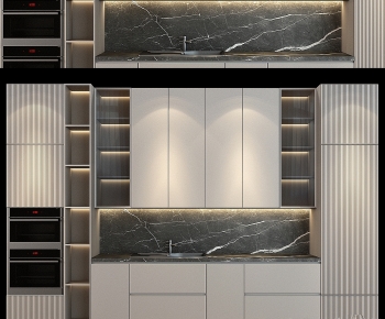 Modern Kitchen Cabinet-ID:424587016