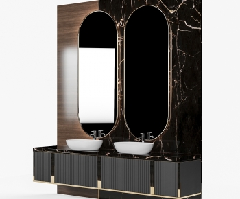 Modern Bathroom Cabinet-ID:679970982