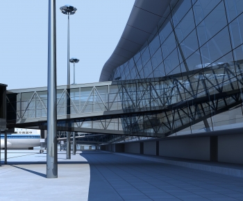 Modern Appearance Of Commercial Building-ID:713227998