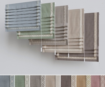 Modern Roman Curtain-ID:597743991