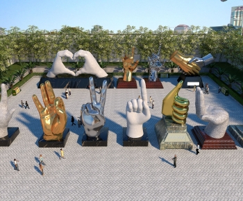 Modern Sculpture Sketch-ID:260696896