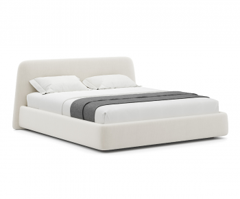 Modern Double Bed-ID:133517038
