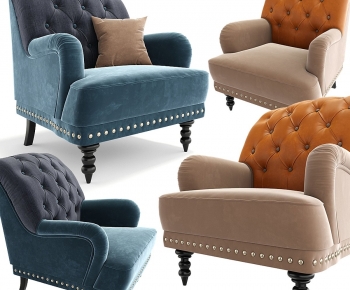 Simple European Style Single Sofa-ID:903002026