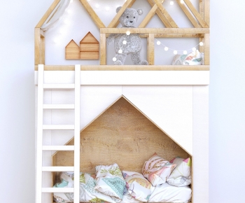 Modern Bunk Bed-ID:809125905