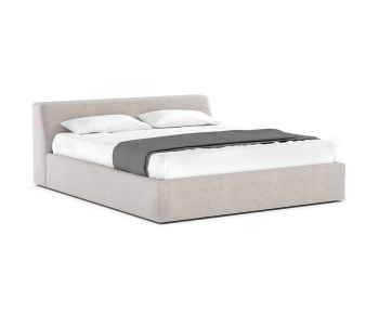 Modern Double Bed-ID:518048053