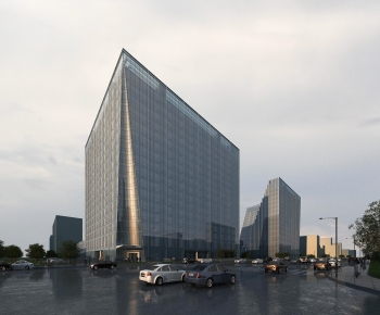 Modern Appearance Of Commercial Building-ID:308487894