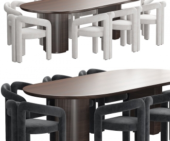 Modern Dining Table And Chairs-ID:849874975