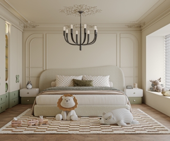 French Style Girl's Room Daughter's Room-ID:152081971
