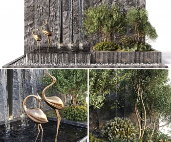 Modern Rockery Waterscape-ID:726867917