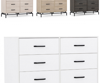 Nordic Style Side Cabinet-ID:754261044