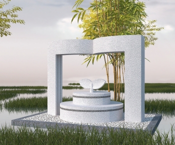 Modern Sculpture Sketch-ID:159547092