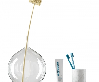 Modern Toothbrush And Toothpaste-ID:899638898
