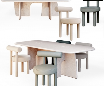 Modern Dining Table And Chairs-ID:869169007