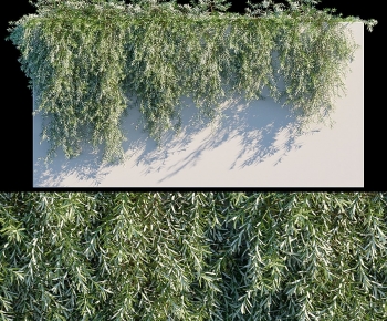 现代植物墙-ID:870038031