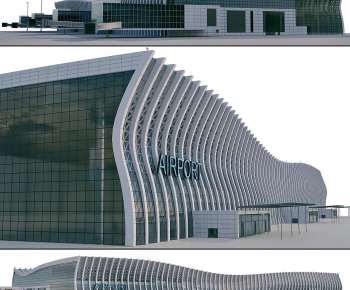 Modern Public Building-ID:140340379