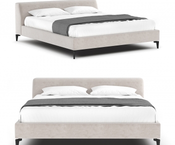 Modern Double Bed-ID:844402076