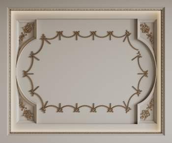 French Style Suspended Ceiling-ID:911370041