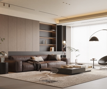 Modern A Living Room-ID:871598967